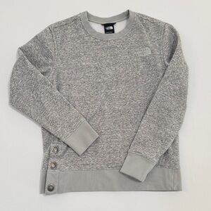 The North Face Heather Gray Crewneck
